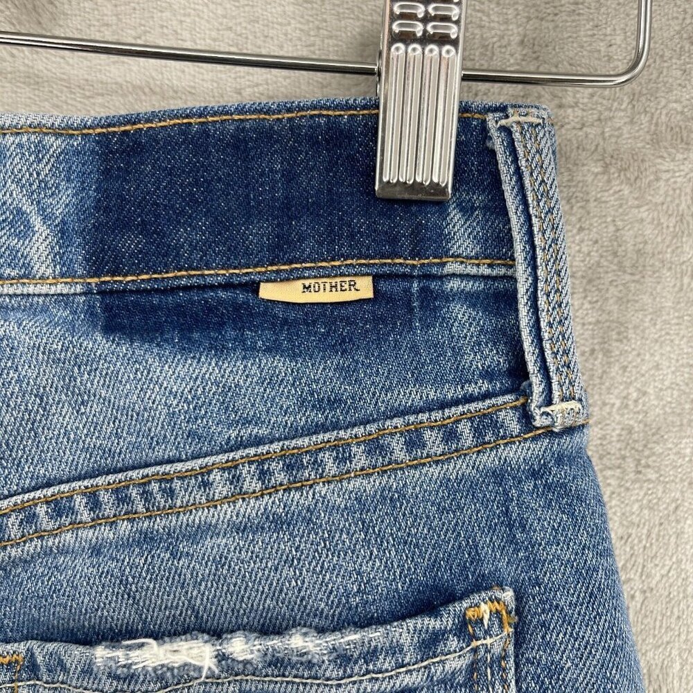 Mother Superior The Tomcat Pray for Hidden Gems Cropped Jeans - Picture 8 of 15